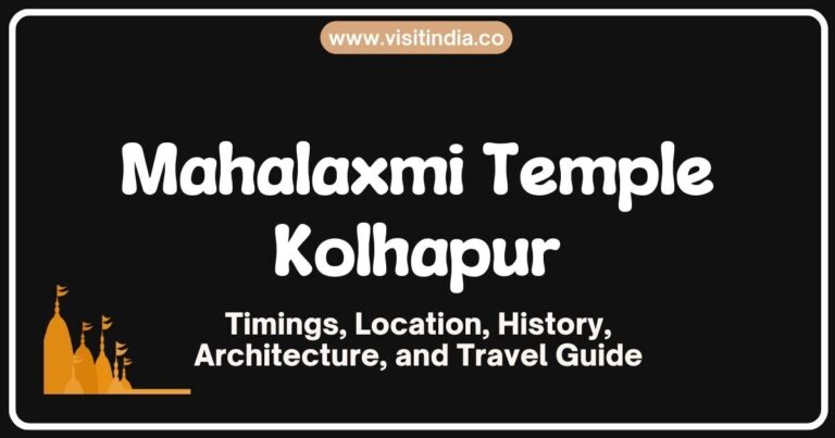 Interior view of Mahalaxmi Temple Kolhapur, showcasing intricate carvings and vibrant decorations, highlighting the spiritual ambiance and architectural beauty of this famous Hindu pilgrimage site in Maharashtra, India.
